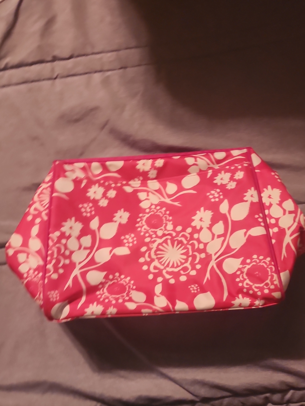 thirty-one Bright Hot Pink Cosmetic Pouch